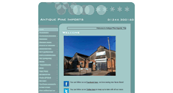 Desktop Screenshot of antiquepineimports.co.uk
