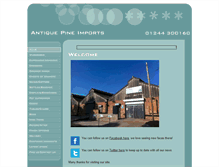 Tablet Screenshot of antiquepineimports.co.uk